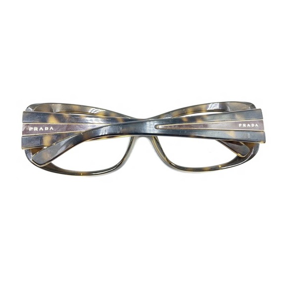 Prada SPR 2AU-6S1 Tortoise Brown Sunglasses Frames 57-16 135 Italy Designer - Picture 11 of 12